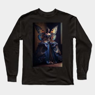 Beautiful Butterfly Fairy Long Sleeve T-Shirt